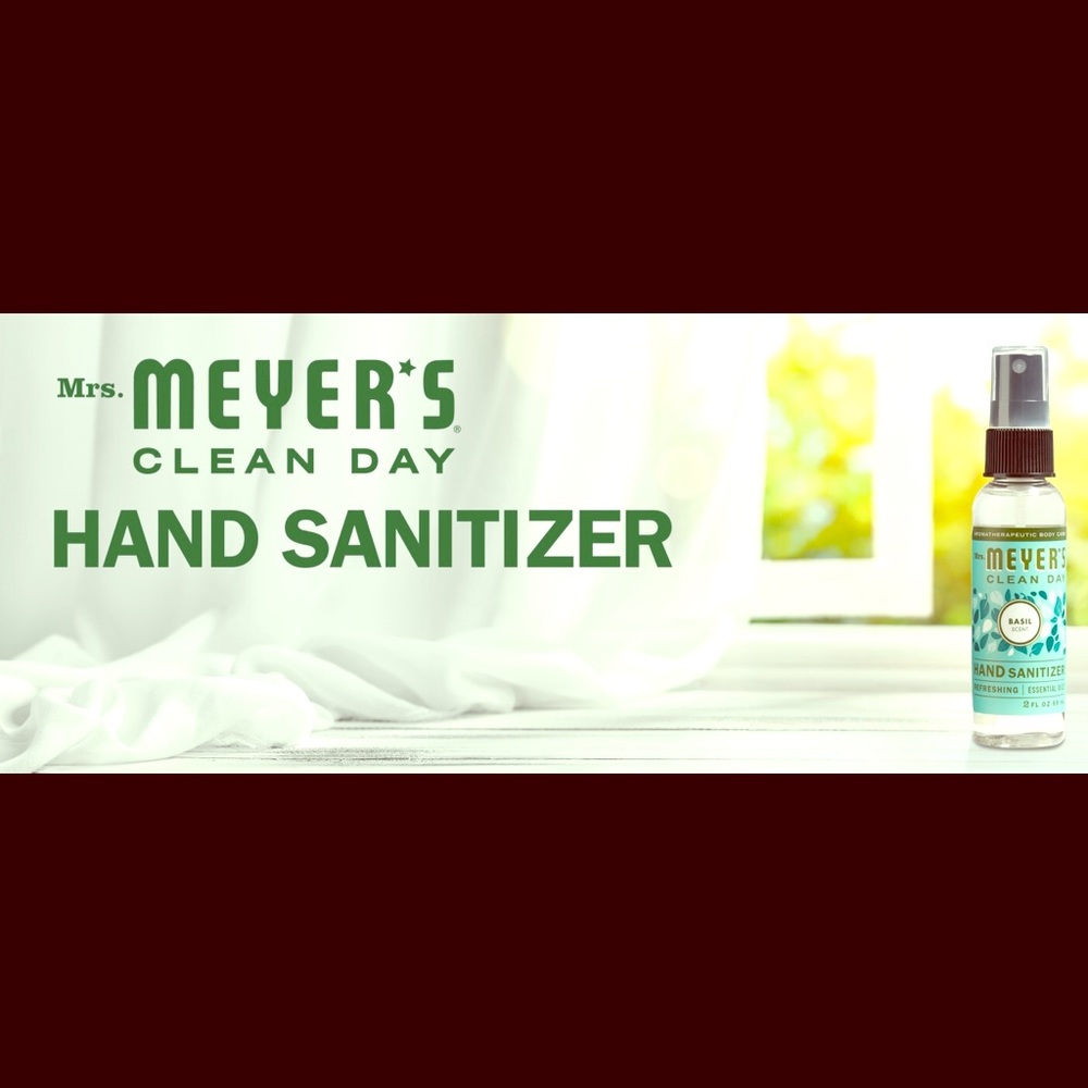 Mrs. Meyer's Clean Day Basil Hand Spray 2floz